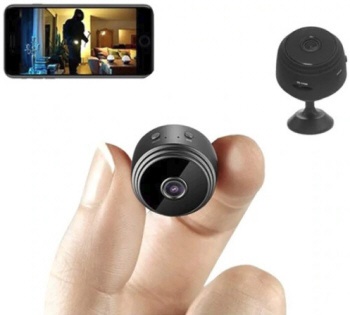 Fumei Hidden 1080P Night Vision Wireless IP Cam WiFi Mini Camera with Battery Local or Remote Monitoring for Car Home Office