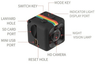Persona zonsondergang compleet SQ11 mini DV camera. User manual. English. (EN)